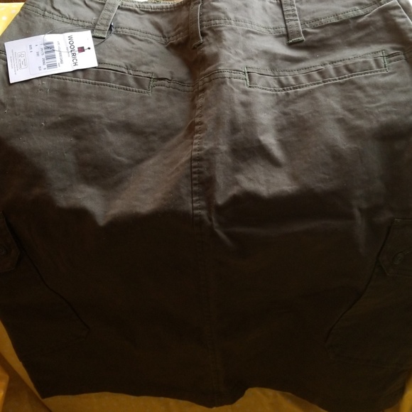 Woolrich Olive Cargo Skirt - Picture 6 of 7